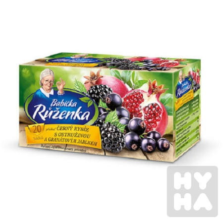 detail Babička Růženka 40g Černý rybíz