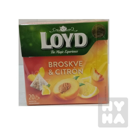 detail Loyd 40g Broskev, citrón
