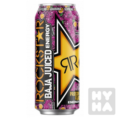 detail Rockstar 500ml Passion Fruit