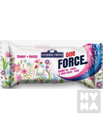 detail One Force 40g kostka do WC Flower