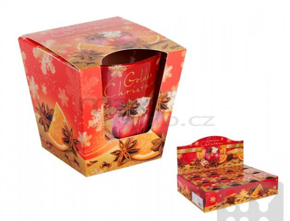 detail Bartek sklo 115g Golden christmas