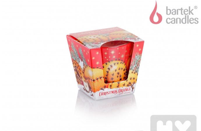 detail Bartek sklo 115g chrismas orange
