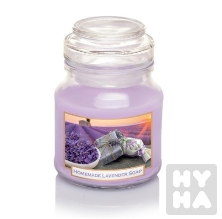 detail Bartek 130g sklo homemade lavender soap