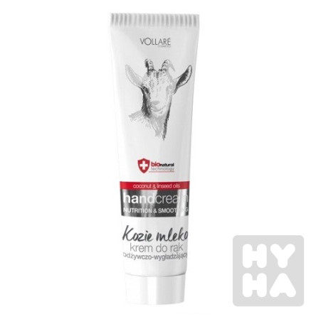 detail krem na ruce vollare kozi mleko s coco100ml D16