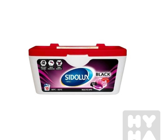 detail Sidolux multicaps Black 10ks