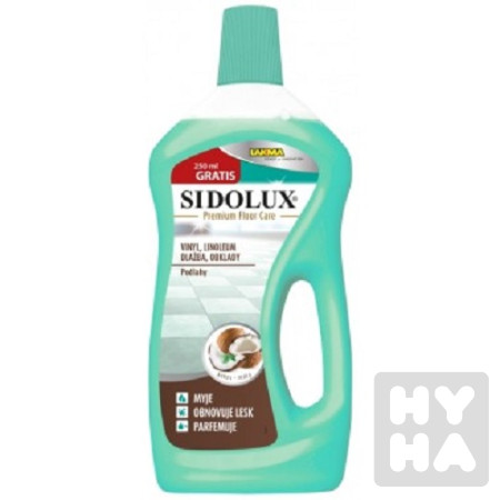 detail Sidolux vinyl,linoleum dlazba 1L kokos,mata