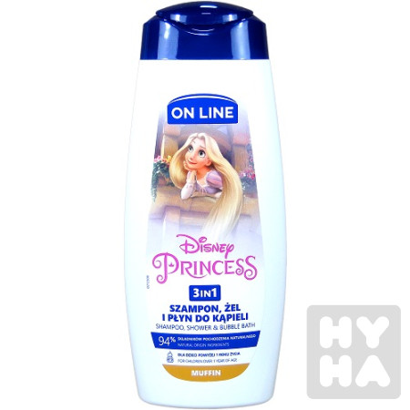 detail On line Shampon gel 400ml Princess