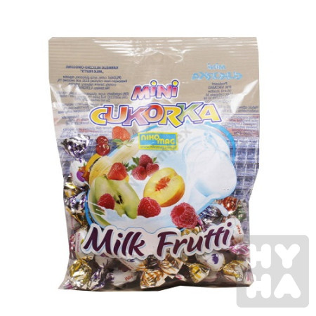 detail mini cukorka 70g Milk Frutti
