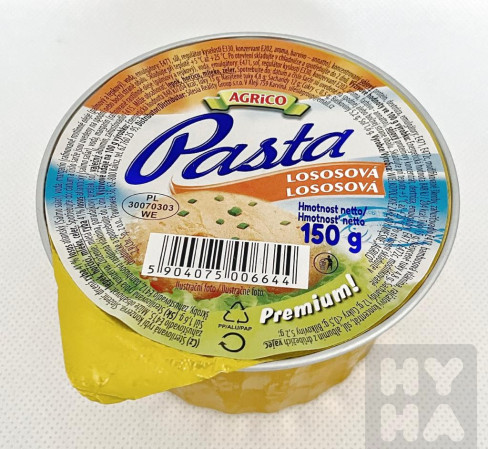 detail Agrico pasta 150g Lososová