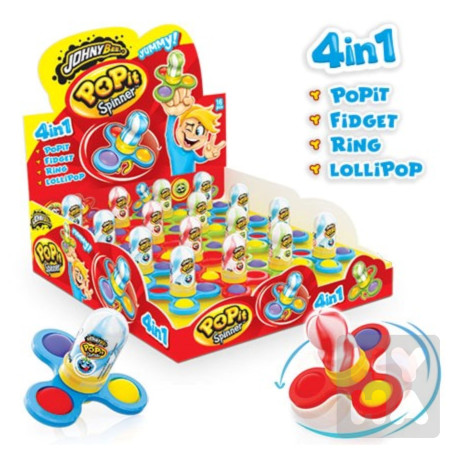 detail JB Pop it spinner 4in1 15g/16ks