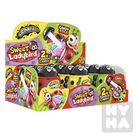 detail JB sweet ladybird candy stick 10g/12ks