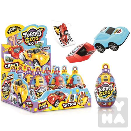 detail JB turbo egg chewy candy 10g/12ks