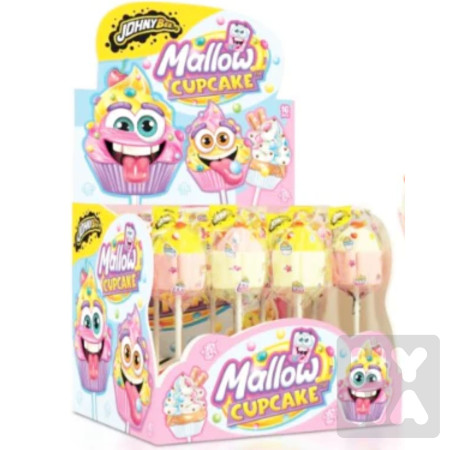detail JB mallow cup cake lízátko 35g/16ks