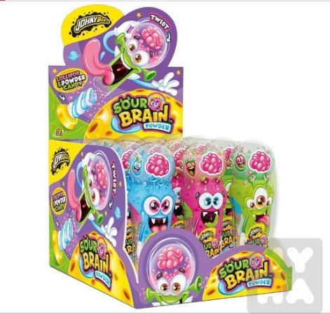 detail JB Sour Brain powder lollipop 44g/12ks