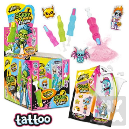 detail JB scary finger tatoo 31g/18ks