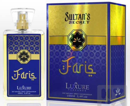 detail Luxure 100ml Sultans secret Faris
