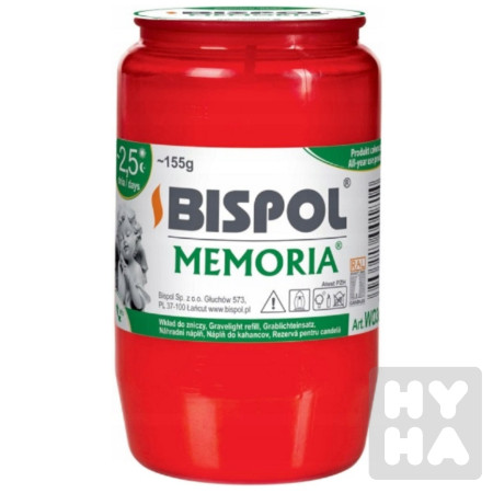 detail Bispol Art W03 Cervene/24ks