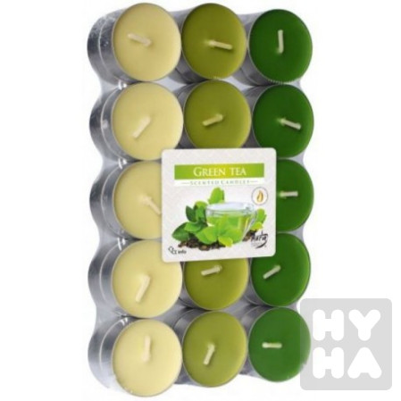 detail Bispol tea lights 30ks Green tea