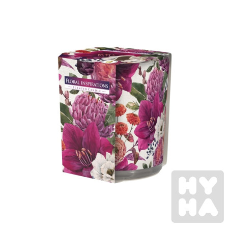 detail Bispol sklo SN72S Floral inspirations