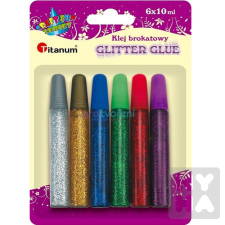 detail Glitter glue 6x10ml
