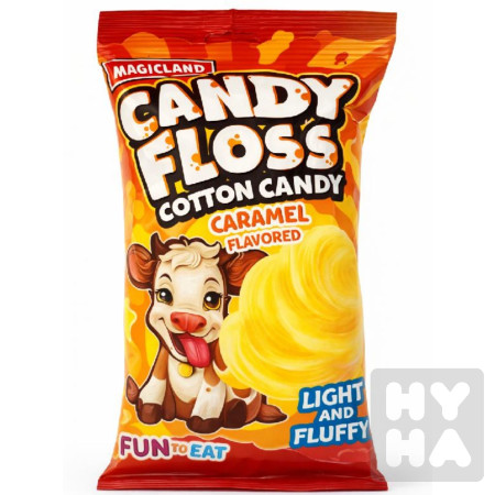 detail Magicland candy floss 30g caramel