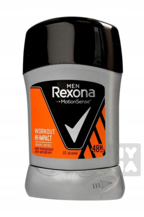 detail REXONA tuhy 40ml Men Workout hi impact