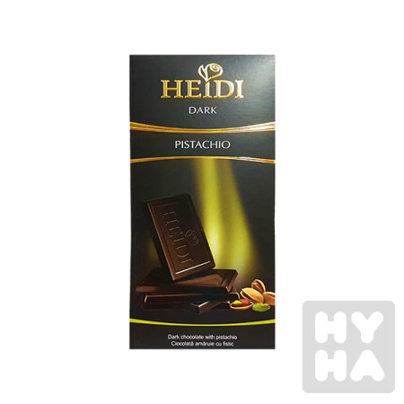 detail Heidi dark 80g Pistachio