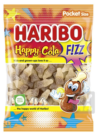 detail Haribo 80g Happy cola fizz