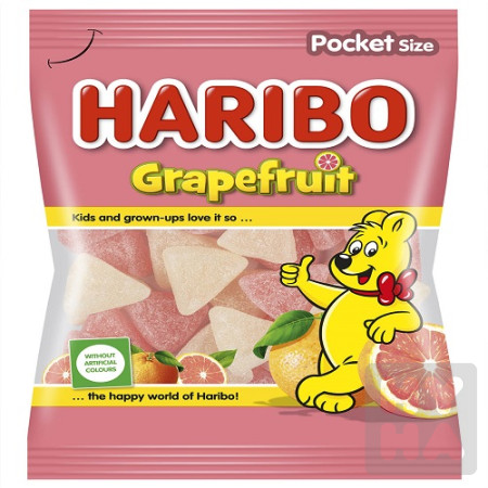 detail Haribo 80g Grapefruit