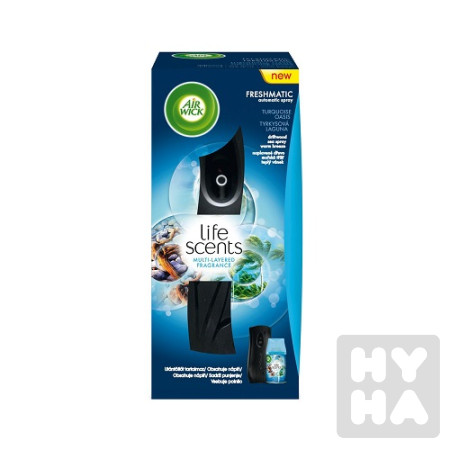 detail Airwick 250ml freshmatic komplet Tyrkysova laguna