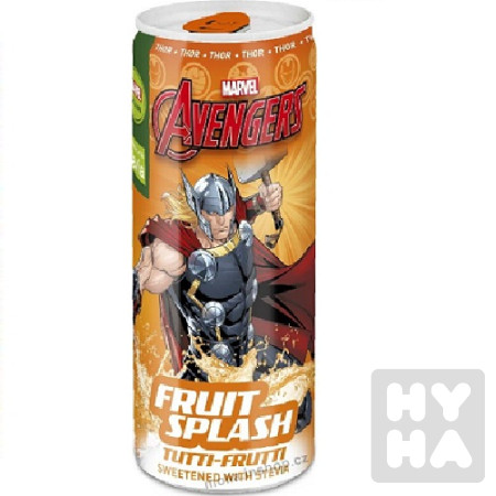detail Avengers napoj 250ml Tutti frutti