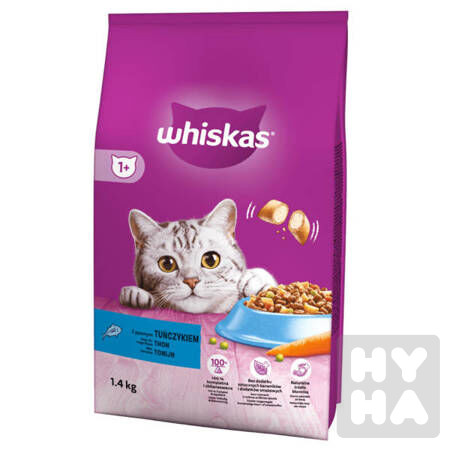 detail Whiskas granule 1,4kg Tunákem
