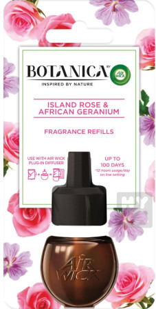 detail Airwick 19ml napl botanica island rose a african geranium