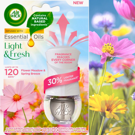 detail Airwick 19ml complet flower meadow a spring breeze