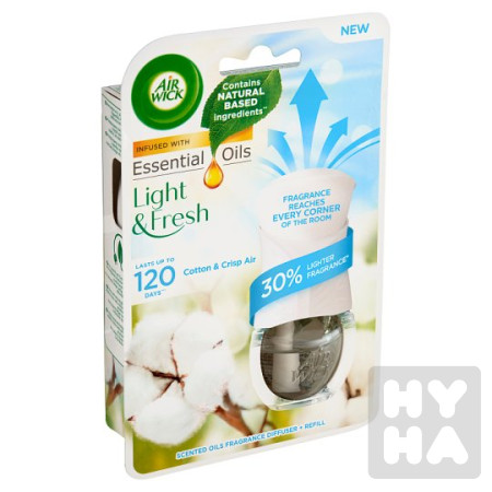 detail Airwick 19ml complet Cotton a crisp air