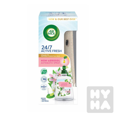 detail Airwick 228ml Freshmatic complet Jasmin bouquet