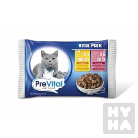 detail Prevital 4x100g kapsa kuře, telecí