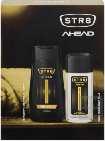 detail Kazety Str8 spr 250ml + body fragr. 85ml AHead