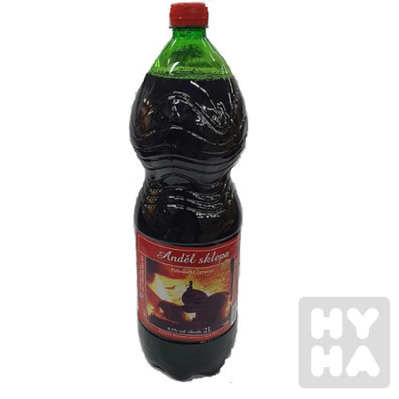 detail Vino Anděl sklepa 2L Polosladké červené