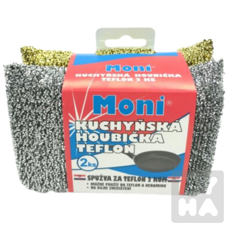 detail Moni kuchyňská houbička teflon 2ks