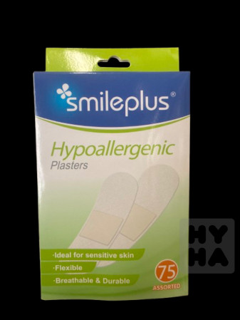 detail smileplus Hypoallergenic náplasti 75ks mix