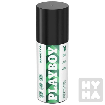 detail Playboy deodorant 150ml Gravity