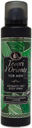 detail TESORI deodorant 150ml Sandalo Men