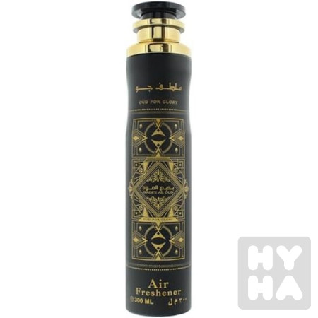 detail Lattafa air freshener 300ml oud for glory