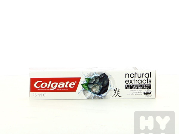 detail Colgate 75ml natural charcoal shine