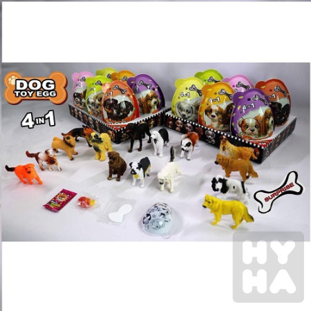 detail Plastove vejce 4v1 Cosmetic,dog toy 21g/6ks