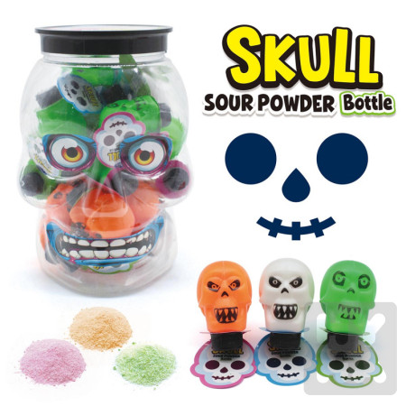 detail Profisa Skull sour powder bottle 10g/25ks
