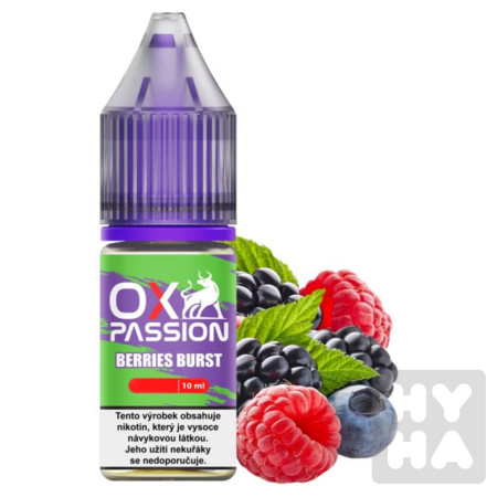 detail Liquid oxva OX passion 10ml Berries Burst