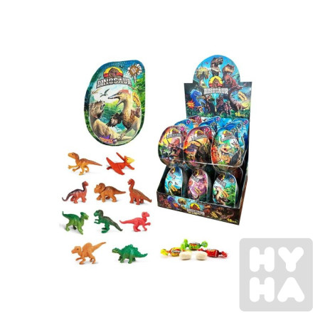 detail Plastove vejce 10g/18ks Dinosaur