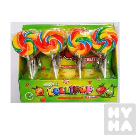detail Maxcool lollipop 30g fruit/24ks